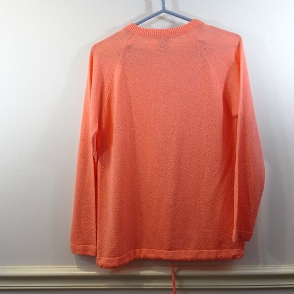 Vintage 1950s TALBOTT Travler Peach Cardigan Sweater Size 36 Dacron Polyester - Picture 5 of 5